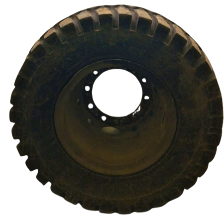 Däck med fälg 10,00-20